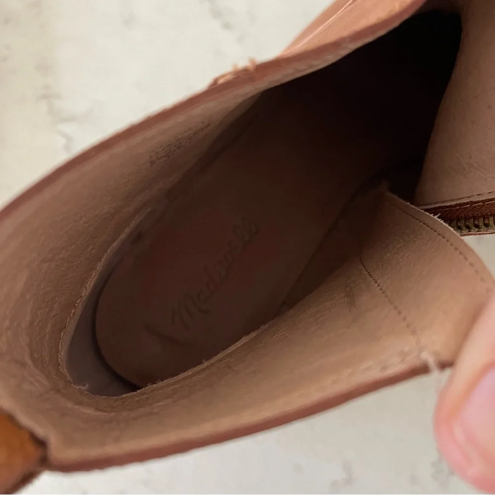 Womens Madewell leather booties - Picture 8 of 10